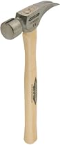 Stiletto Ti14SS-16 Ti 14 Smooth Face Hammer with a Straight 16" Hickory Handle