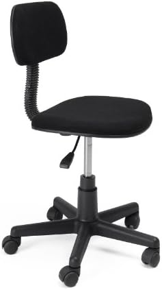 Black Task Seating Office Chairs Student Chairs Computer Chairs No Armrest Mesh Task Chair