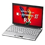 東芝 SS RX1/T9E U7600/1.2G/12WX/LED/1G+1G/64G/SMlt/Giga/Vista Biz PARX1T9ELA