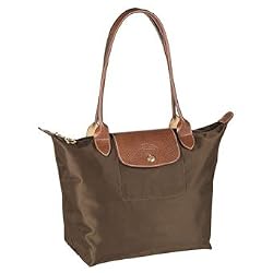 Longchamp Le Pliage Medium Folding Tote, Taupe