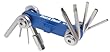 Park Tool IB-2 I-Beam Mini Fold-up Hex/Screwdriver/Torx Set