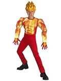 The Human Torch Fantastic 4 Costume Dress-up