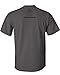 Marine Corps Bull Dog Front and Back Premium Men's T-Shirt (Small, Charcoal)