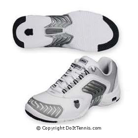 Buy K-Swiss Ladies Glaciator SCD (White Silver), Available in sizes 5 thru 11