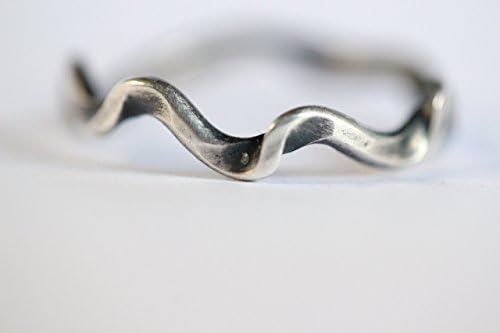 Solid Sterling Silver Ribbon Ring