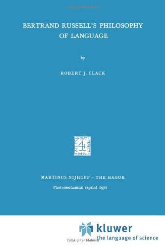 Bertrand Russell's Philosophy of Language