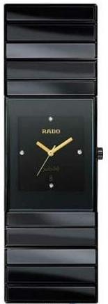 Rado Ceramica Black Diamond Dial Ladies Watch R21347742