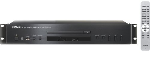 Yamaha CD-S300-RK CD Player Single Disc Rackmount, USB Port, MP3, WMA Playback, DAC Conversion