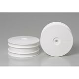 51320 Dish Wheels Front White Db01 by Tamiya