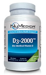 Numedica - D3 5000 Large - Vitamin D3 - 180 Softgels (Premium Packaging) Numedica - D3 5000 Large - Vitamin D3 - 180 Softgels (Premium Packaging)