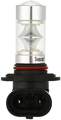 Sencart 9005 HB3 P20D Turn Signal Light Blub DRL 80W 6500K High Power LED Anti-shock Waterproof for Car Daytime Running Light Fog Light LED Bulbs Lamps