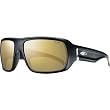 Smith Optics Vanguard Premium Lifestyle Polarized Sports Sunglasses/Eyewear w/ Free B&F Heart Sticker Bundle - Matte Black/Gold Mirror