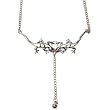 Back Belly Chain Lizard with CZ