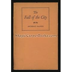 The fall of the city: A verse play for radio