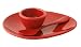 BlissHome, Nigella Lawson's Living Kitchen, Melamine Egg Cup, Spoon and Saucer, Red