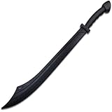 BladesUSA 1606PP Martial Arts Training Broad Sword, Polypropylene, Black, 34-1/2-Inch Length