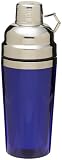Prodyne C-24-B 24-Ounce Stainless Steel Double Wall Cocktail Shaker, Blue