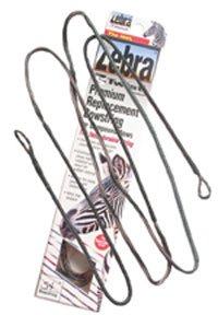 ZEBRA BOW CABLE -- BLACK 39"