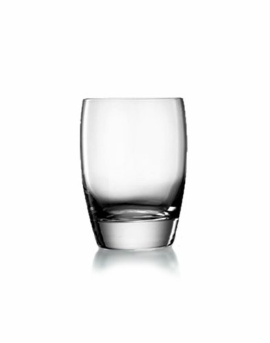 Luigi Bormioli Michelangelo Masterpiece 12-Ounce Hand-Blown Crystal Double Old Fashioned Glasses, Set of 4