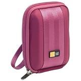 Case Logic Molded Compact Camera Case Magenta Protective Semi-Rigid Exterior