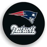 New England Patriots Black Tire Cover