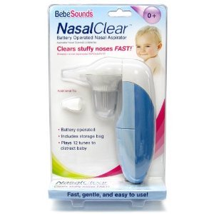 B&eacute;b&eacute;sounds Nasal Clear Battery Operated Nasal Aspirator