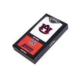 Auburn Tigers NCAA Team Logod Golf Balls (6) and Embroidered Trifold Golf Towel by Callaway Golf