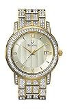 Bulova Men's Crystal Bracelet watch #98B009