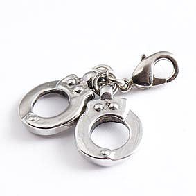 Charms Anhänger für Bettelarmband Handschellen Charms