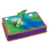 Dinosaur Cake Decorating Kit - Dinos open up to reveal skeletons inside!