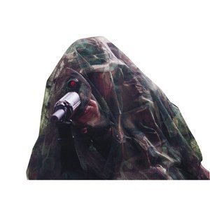 Woodland Camo Individual Sniper Net Veil - 5ft x 8ft - Made in USA
