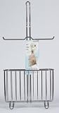 Classico Magazine Stand Plus (Chrome) (24h x 12.1w x 6.5d)