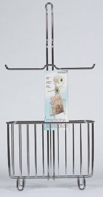 Classico Magazine Stand Plus (Chrome) (24h x 12.1w x 6.5d)