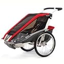 Chariot Cougar 2 bike trailer Red