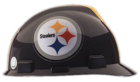 NFL Pittsburgh Steelers Hard Hats with Ratchet Suspension