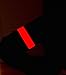 BSeen (TM), Glow bracelet, Led bracelet, Illuminated bracelet armband, On off switch, Battery replaceable, For Kids, Cyclist, runners, High Visibility, Water Resistant (Red)