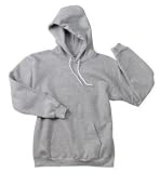 NEW Hanes Ultimate Cotton - Pullover Hooded Sweatshirt Light Steel-3XL