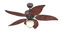 Westinghouse 7861965 Oasis 48-Inch Ceiling Fan, Oil-Rubbed Bronze Finish