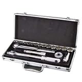 SEK 1/2"(12.7) DR.19PC.ソケットレンチセット SL4019 アルミケース入り