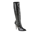 Xrate Black Patent Croc