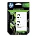 HEWC9508FN HP 21 Print Cartridge,190 Approx Page Yield,2/PK,Black