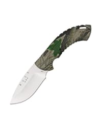 Sports: Buck 10 Point Realtree Hardwoods Green HD Omni Avid Hunter TM Knife (Camo, 3 1/4-Inch) - Buck