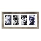 Umbra Meto Multi-Frame Holds 4, 4x6 Photos Vertically- Nickel
