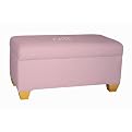 Kids Personalized Storage Bench - Duck Light Pink