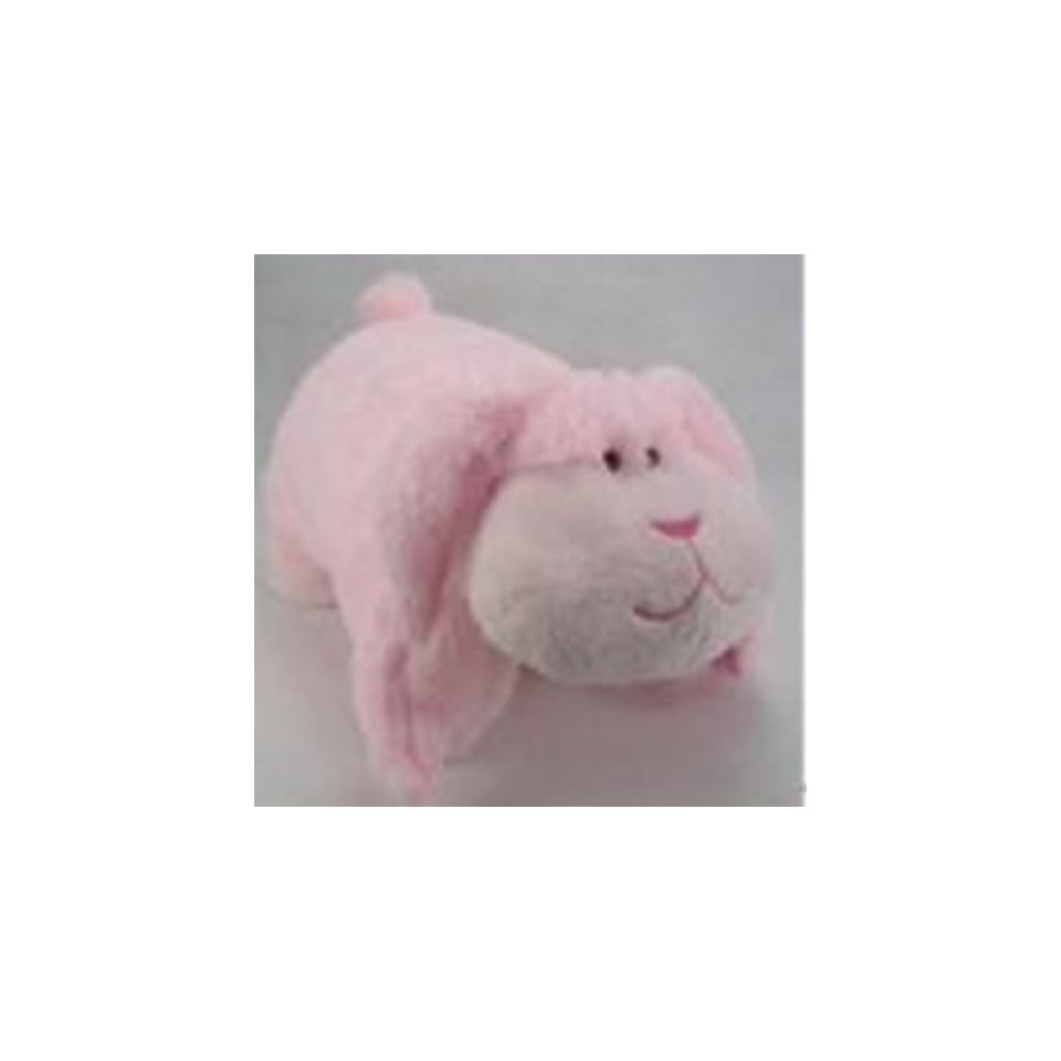 Pink Bunny Pillow Pet Sleeping Friendz Brand Large 18 On Popscreen