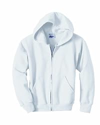 Hanes - Youth 7.8 oz. ComfortBlend 50/50 Full-Zip Hood