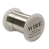 Tarnish Resistant Silver Color Copper Wire 20 Gauge 15 Yards (13.5 Meters)