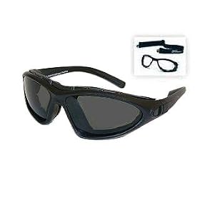 Body Specs Sunglasses or Goggles BS-Twin Black Frame 2 Lens Set