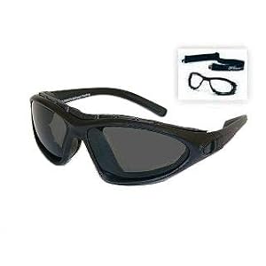 Body Specs Sunglasses or Goggles BS-Twin Black Frame 2 Lens Set