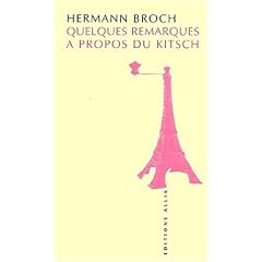 Quelques remarques a propos du kitsch